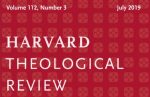 Harvard Theological Review – Latest Table of Contents