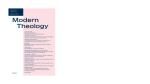 Modern Theology – Latest Table of Contents