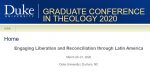 Duke University Graduate Conference in Theology